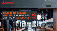Desktop Screenshot of firesafeductwork.co.uk