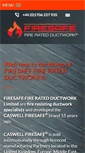 Mobile Screenshot of firesafeductwork.co.uk