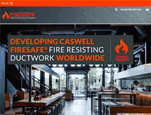 Tablet Screenshot of firesafeductwork.co.uk